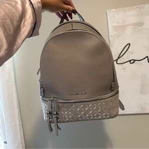 Michael Kors Leather Backpack Purse *WORN TWICE*